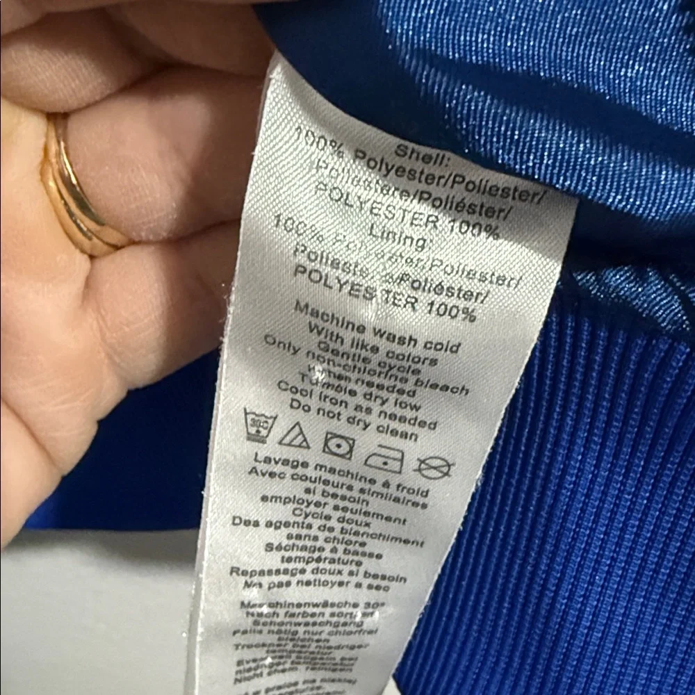 Burton Royal Blue Sleeveless Zip Hoodie Vest